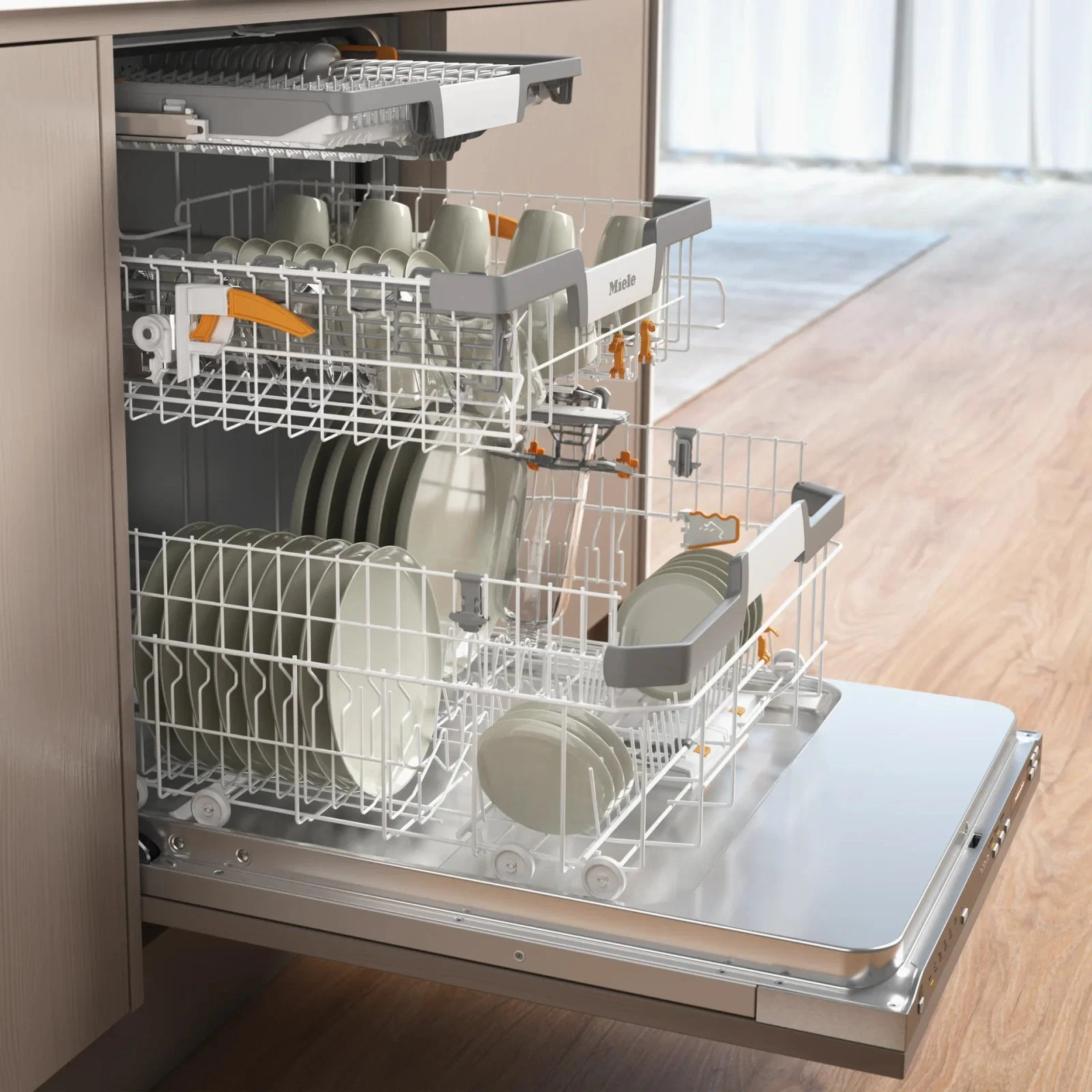 Посудомоечная машина Miele G 7385 SCVi XXL FF EDST - миниатюра 3