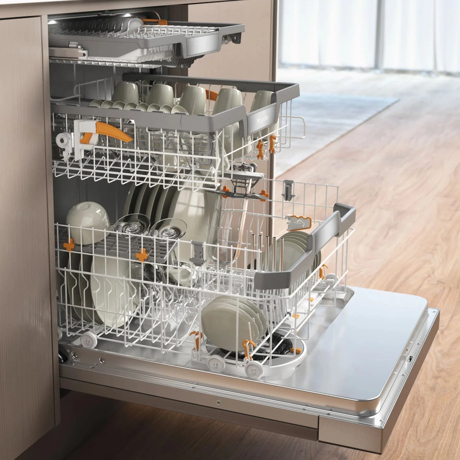 Посудомоечная машина Miele G 7715 SCIXXL Чёрный об - миниатюра 3