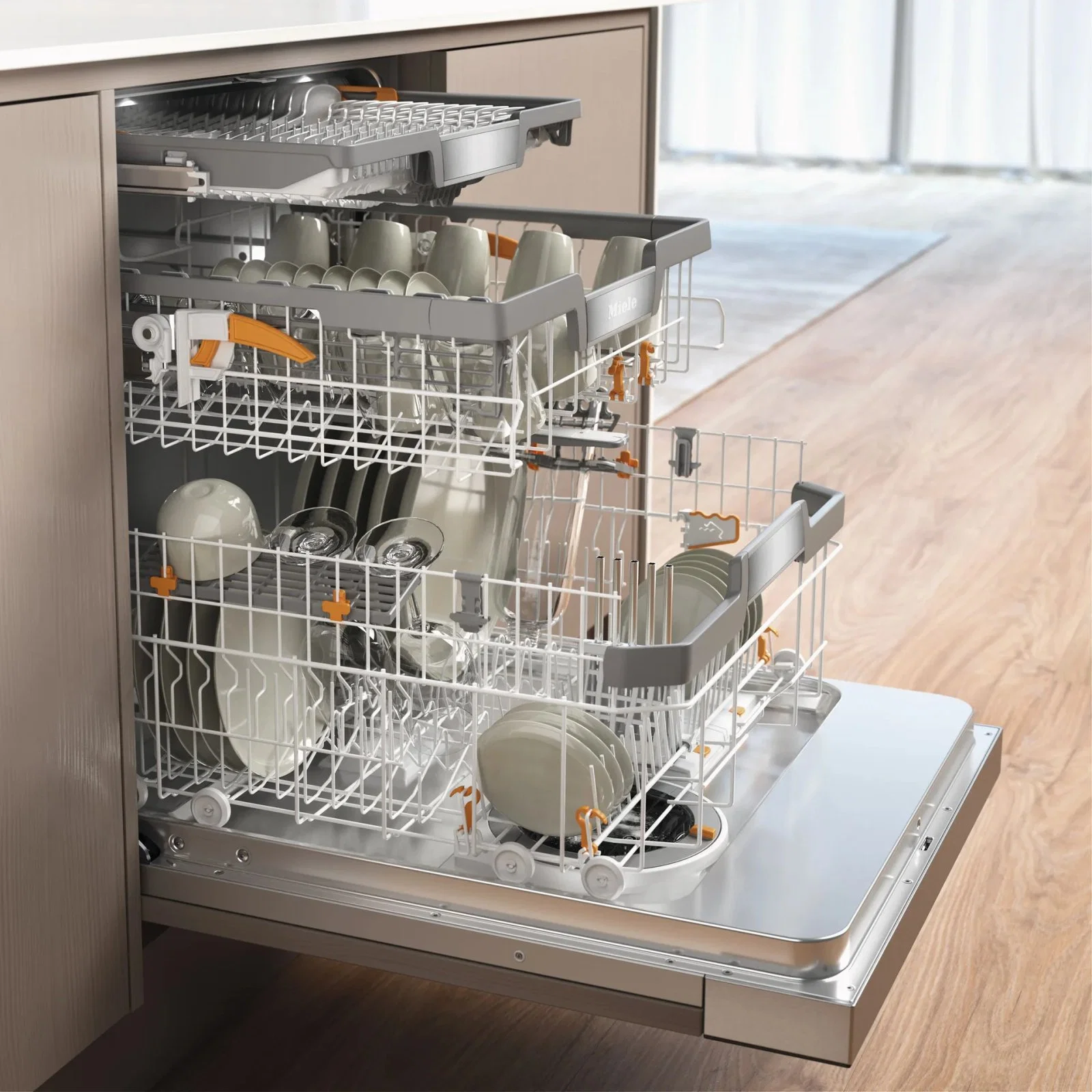 Посудомоечная машина Miele G 7710 SCI Чёрный обсид - миниатюра 3