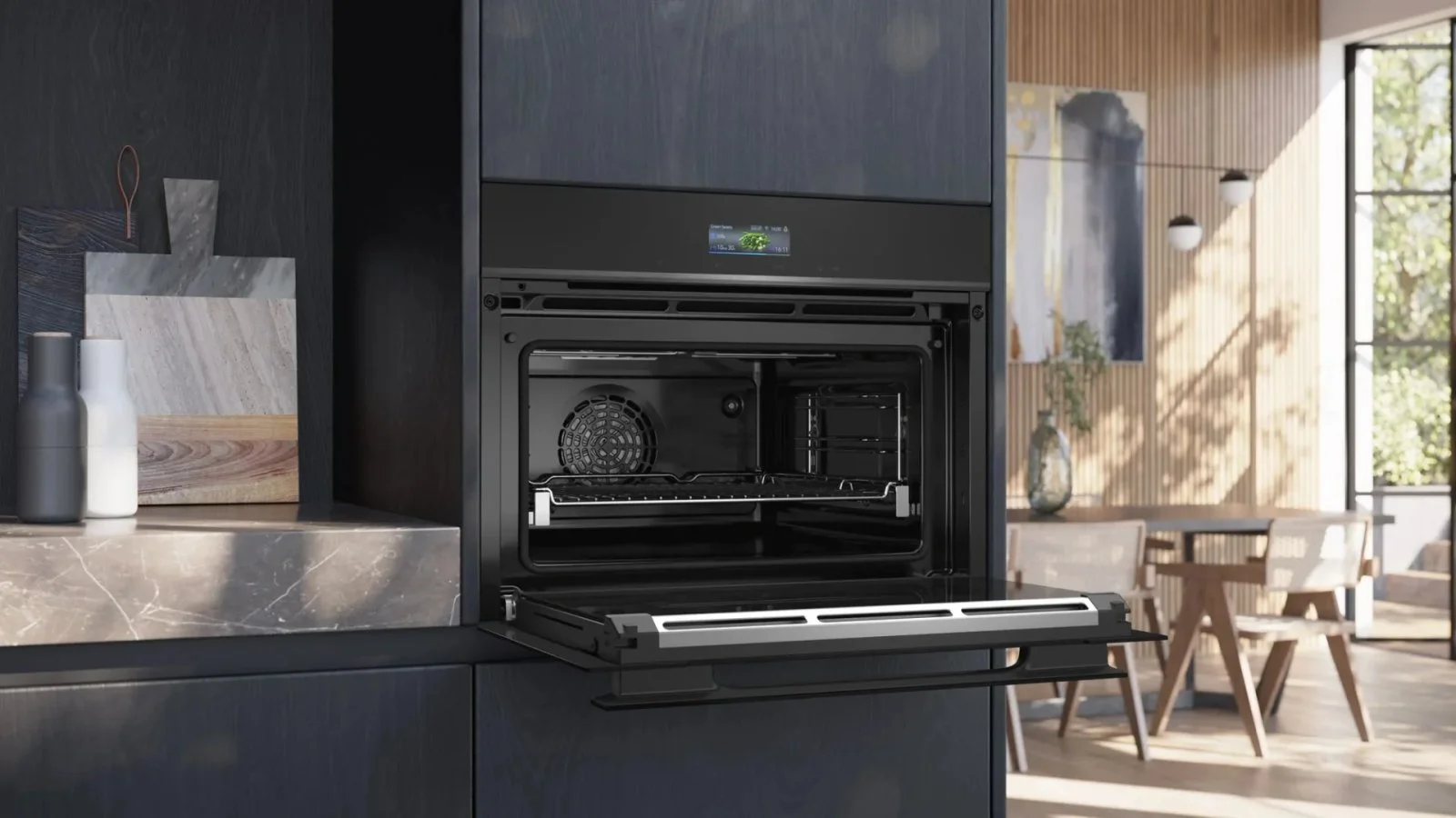 Духовой шкаф Siemens CB974GKB1 - миниатюра 4