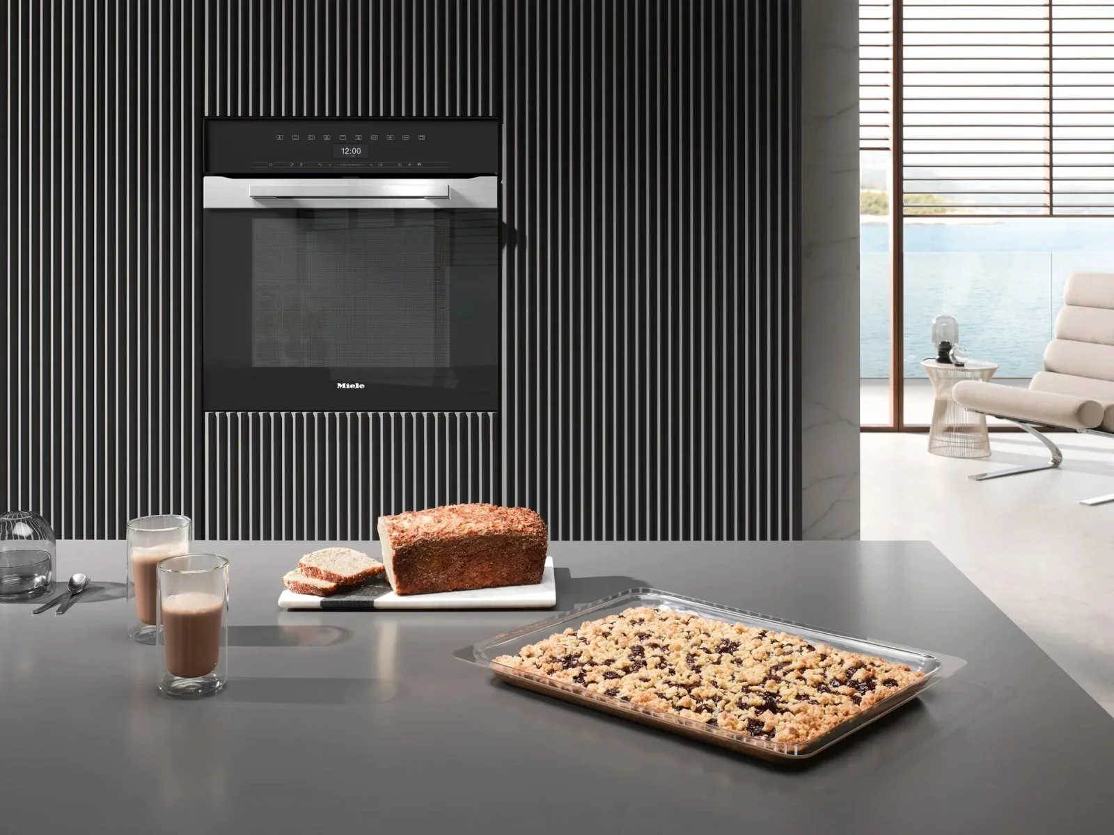 Духовой шкаф Miele H 7460 BP Сталь CleanSteel - миниатюра 3