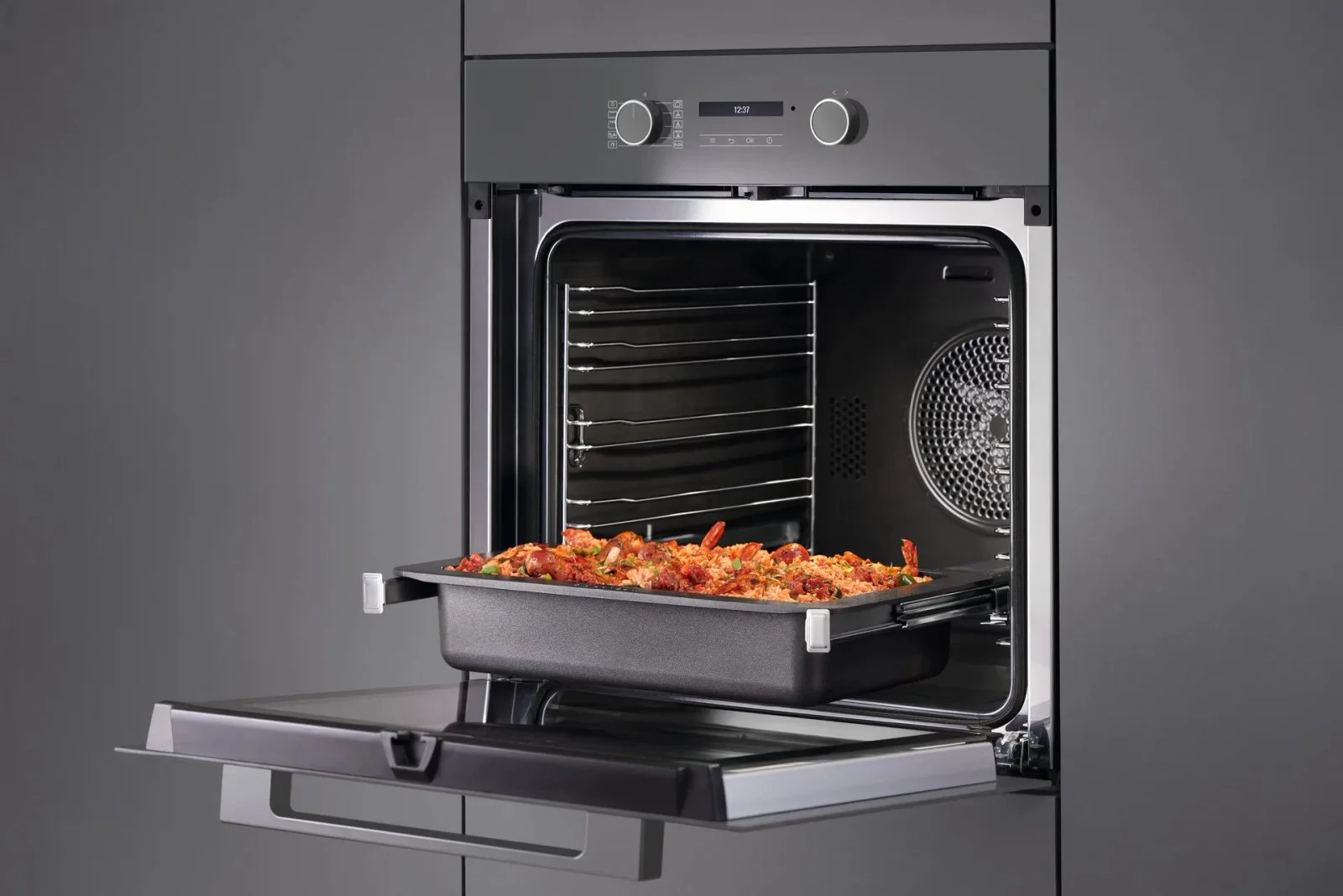 Духовой шкаф Miele H 2861 BP Графитовый серый - миниатюра 3