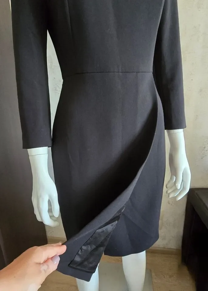 Massimo Dutti платье черное - миниатюра 3