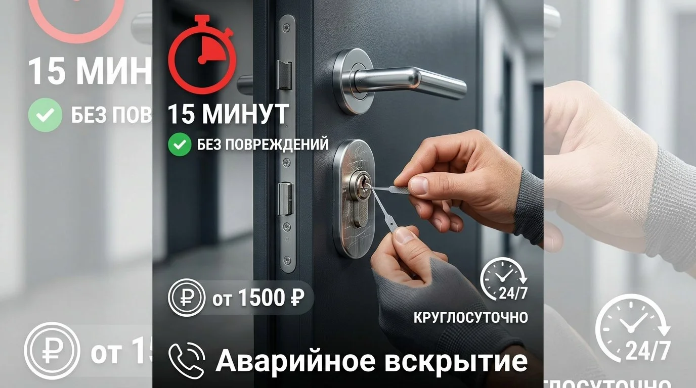 Вскрытие замков 24/7 - изображение 1