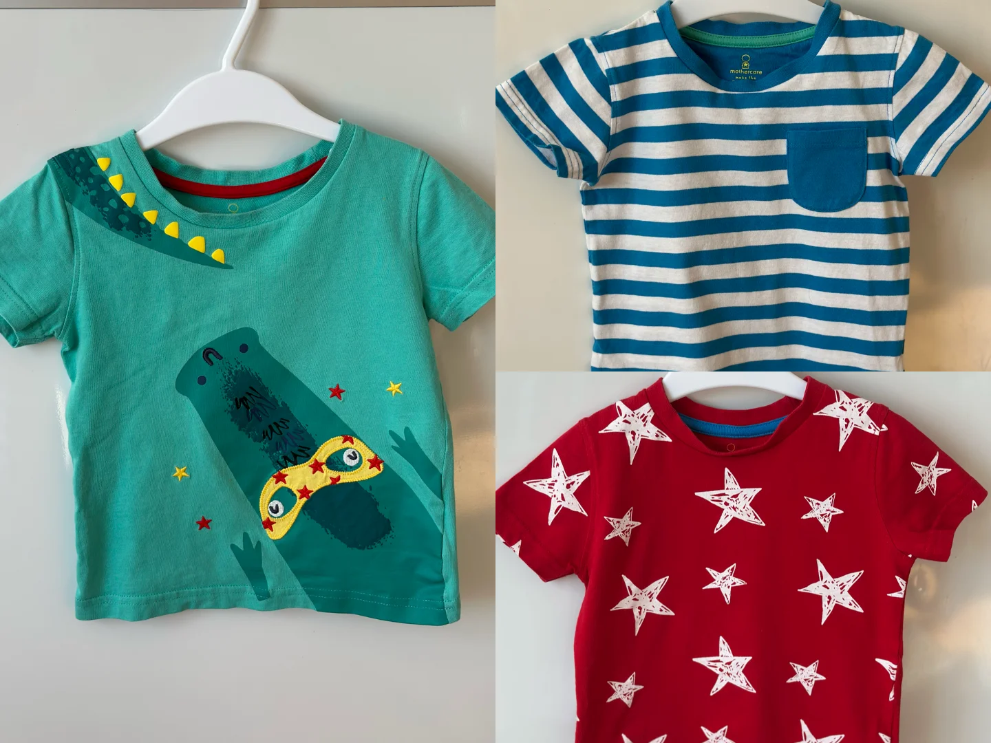 Футболки Mothercare детские 12-18 месяцев