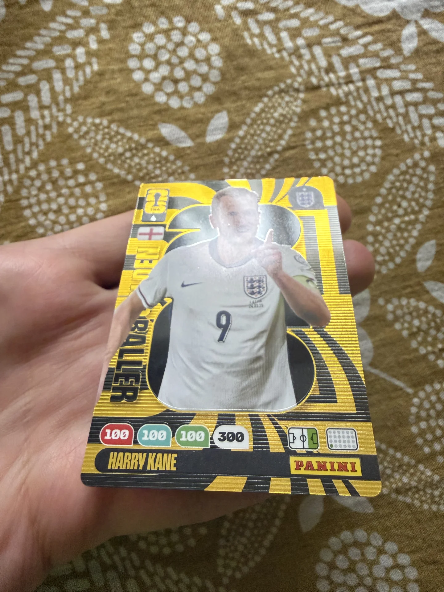 Harry Kane Golden Baller Panini&Adrenalyn XL - миниатюра 2