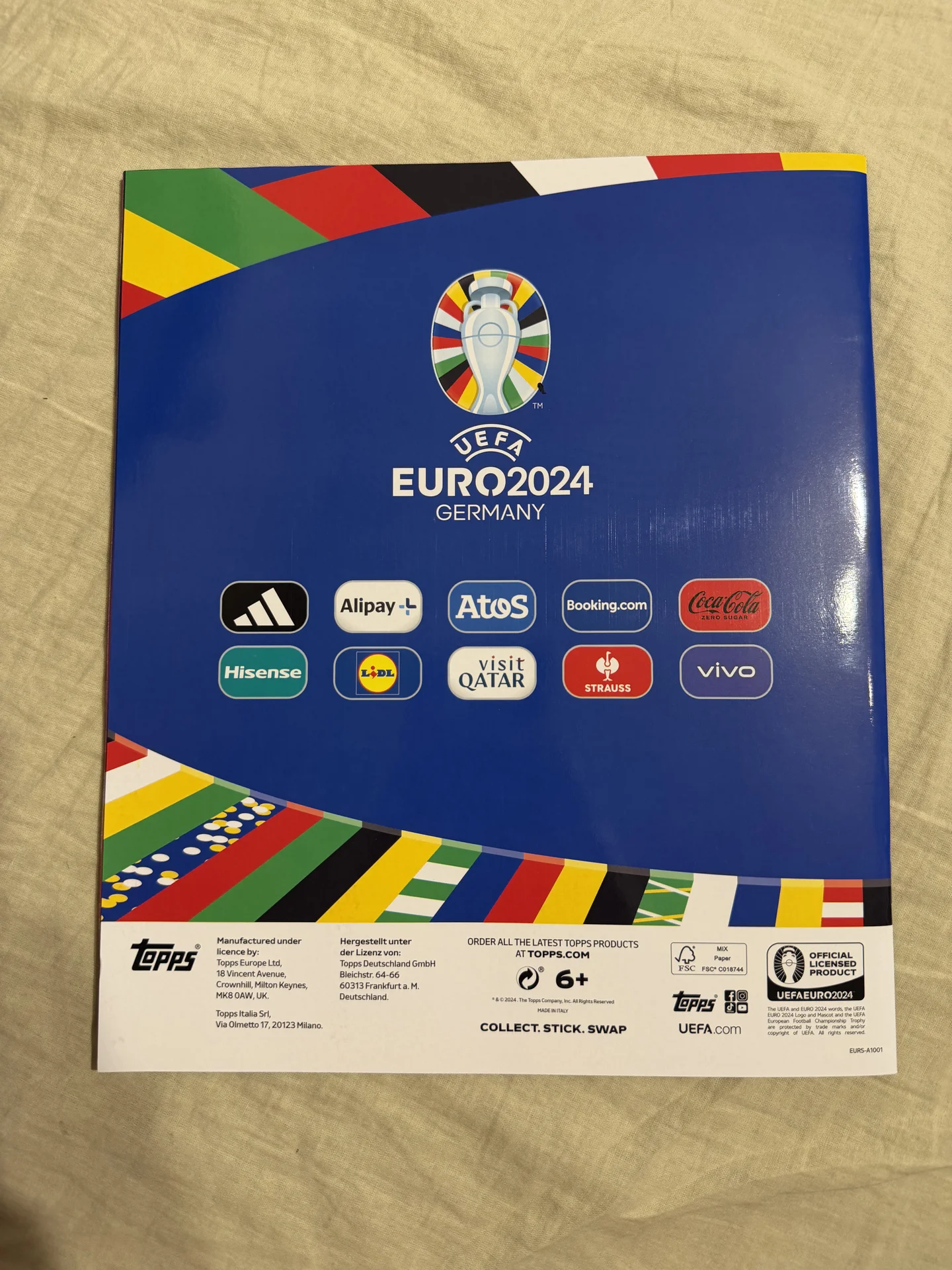 Альбом Euro 2024 Topps - миниатюра 2
