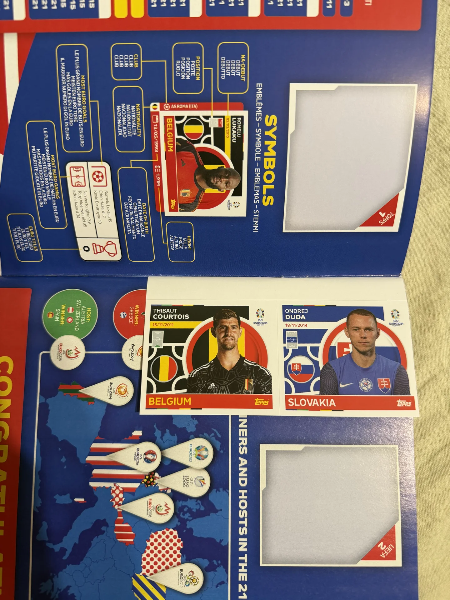 Альбом Euro 2024 Topps - миниатюра 4
