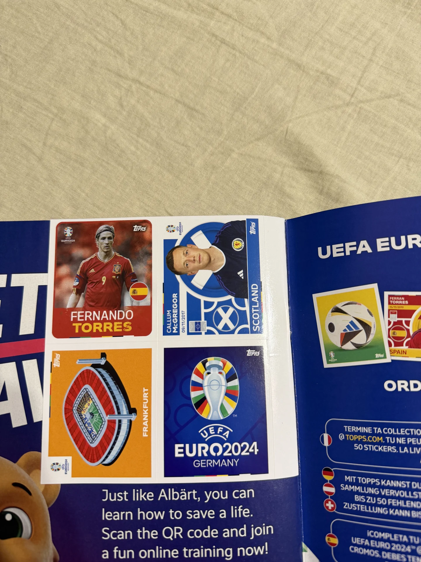 Альбом Euro 2024 Topps - миниатюра 5