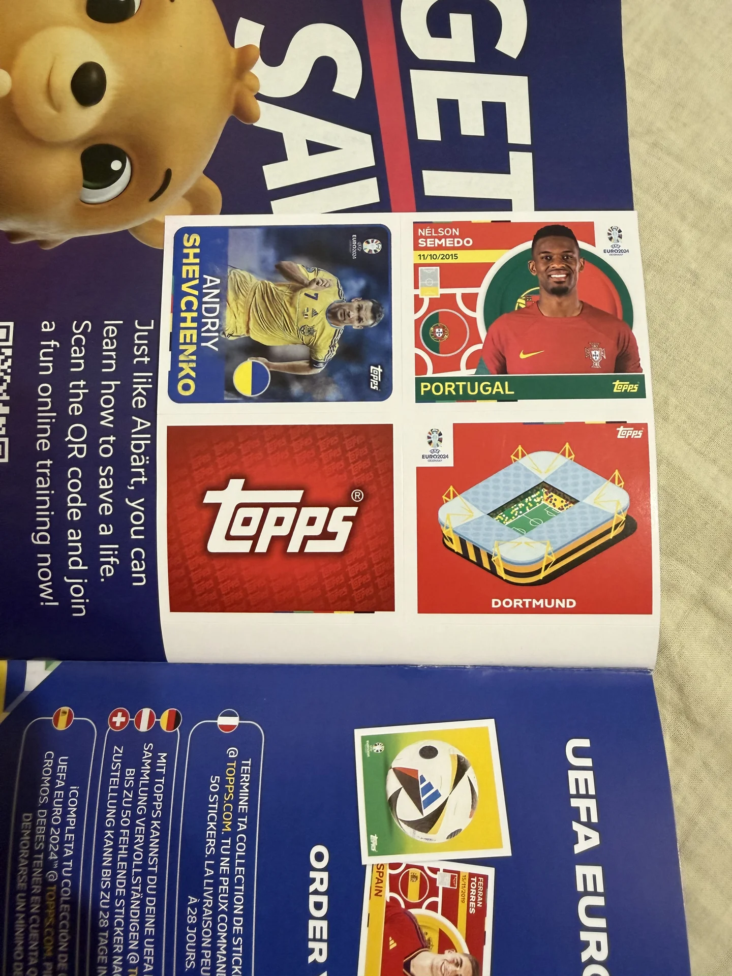 Альбом Euro 2024 Topps - миниатюра 7