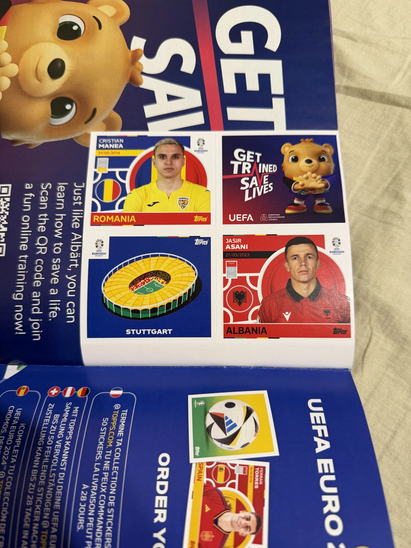Альбом Euro 2024 Topps - миниатюра 9