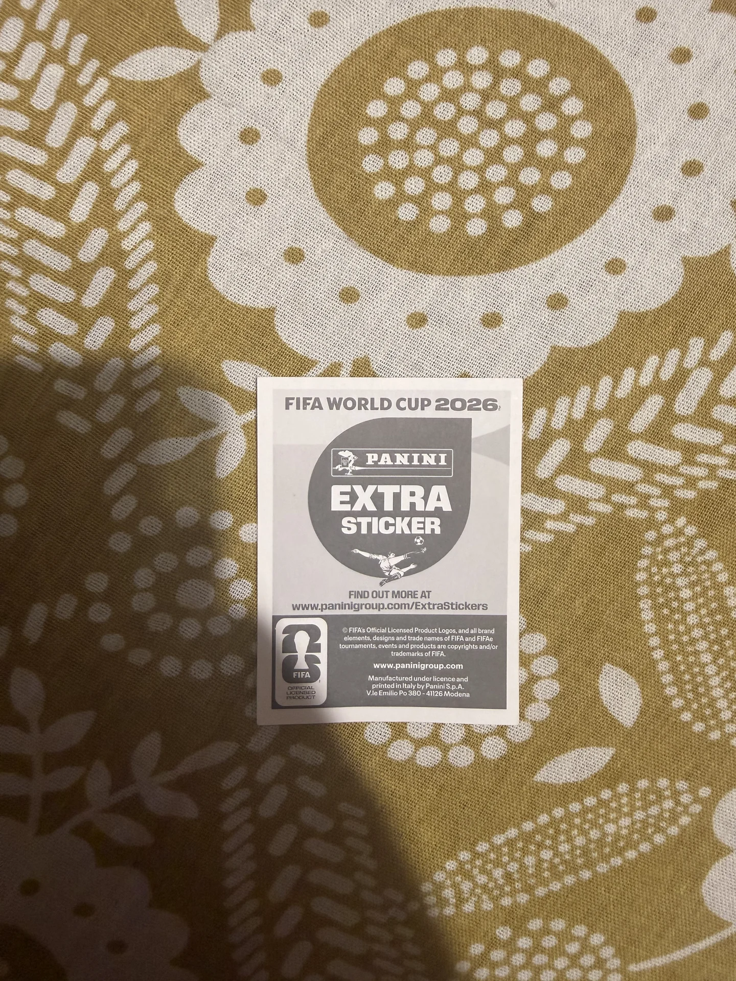 Extra Sticker Raul Jimenez Panini FIFA World Cup - миниатюра 2