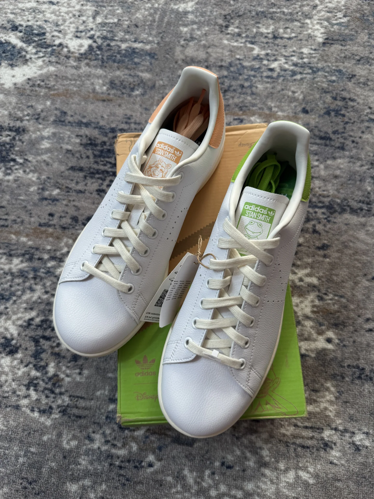 Кеды Adidas Stan Smith x Kermit оригинал - миниатюра 2