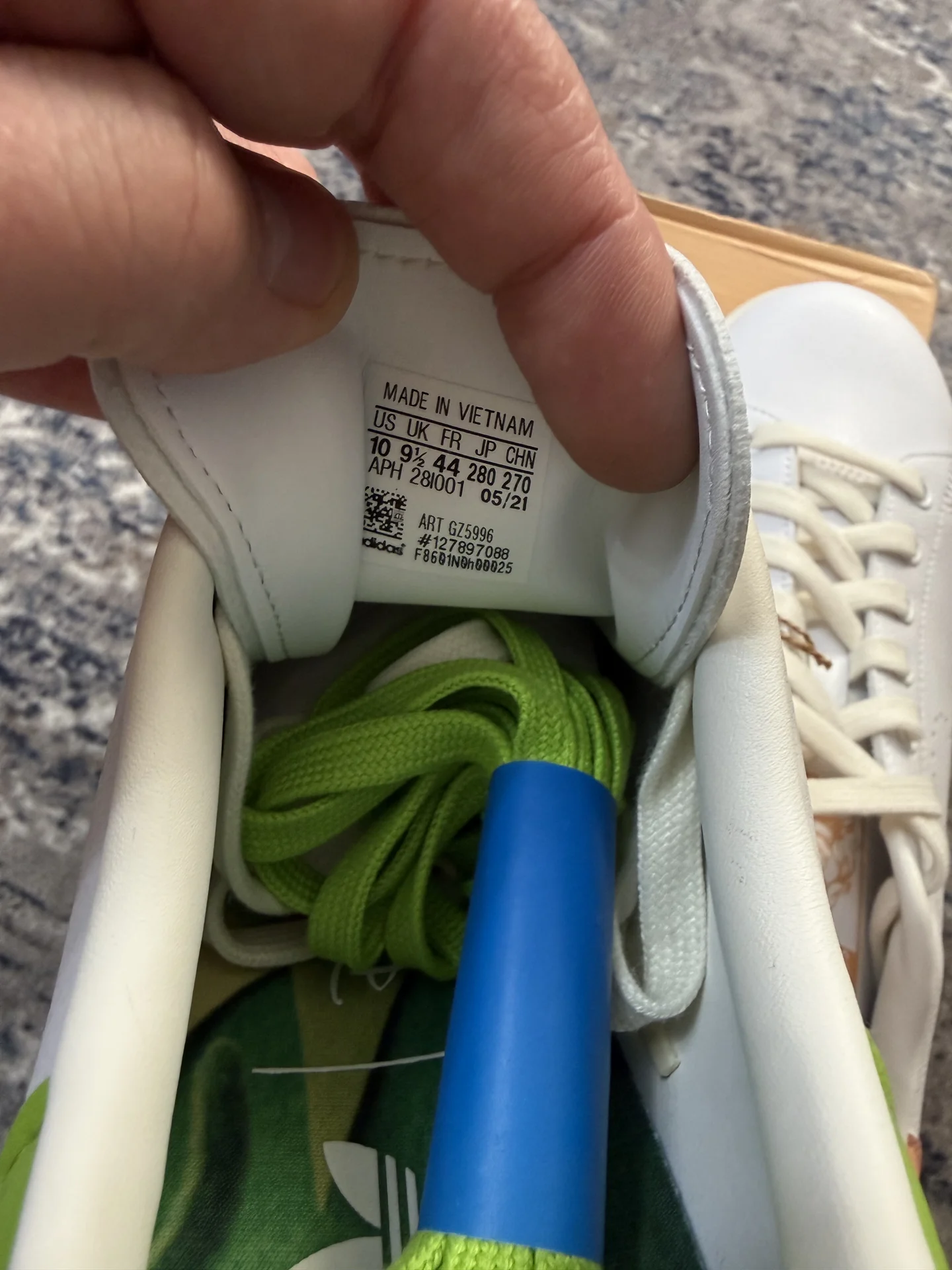 Кеды Adidas Stan Smith x Kermit оригинал - миниатюра 4