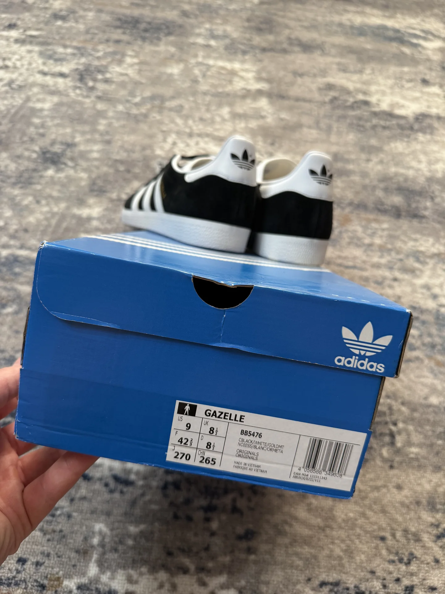 Кеды Adidas Gazelle оригинал - миниатюра 5