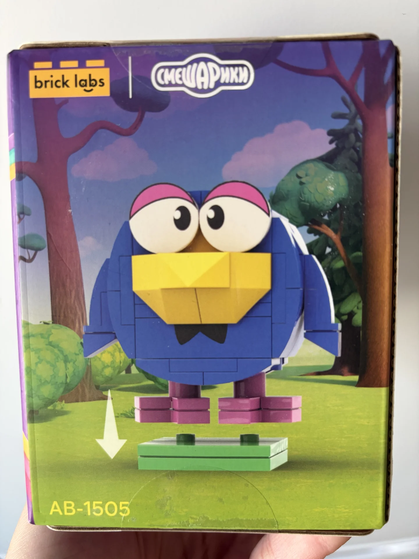 Конструктор Смешарики brick labs кар карыч