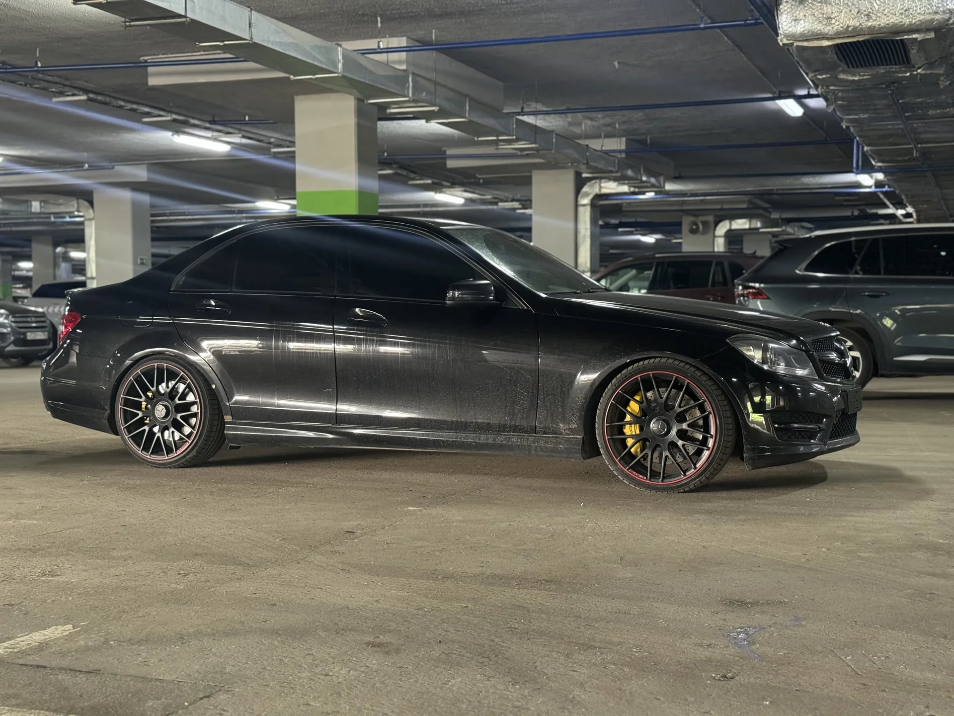 кованные диски w205 c63 amg - миниатюра 3