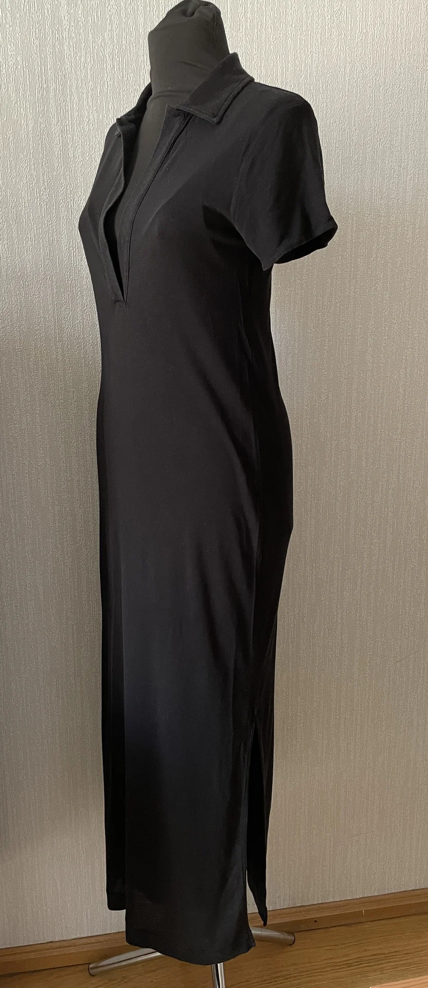 Платье Massimo Dutti трикотажное макси S - миниатюра 3