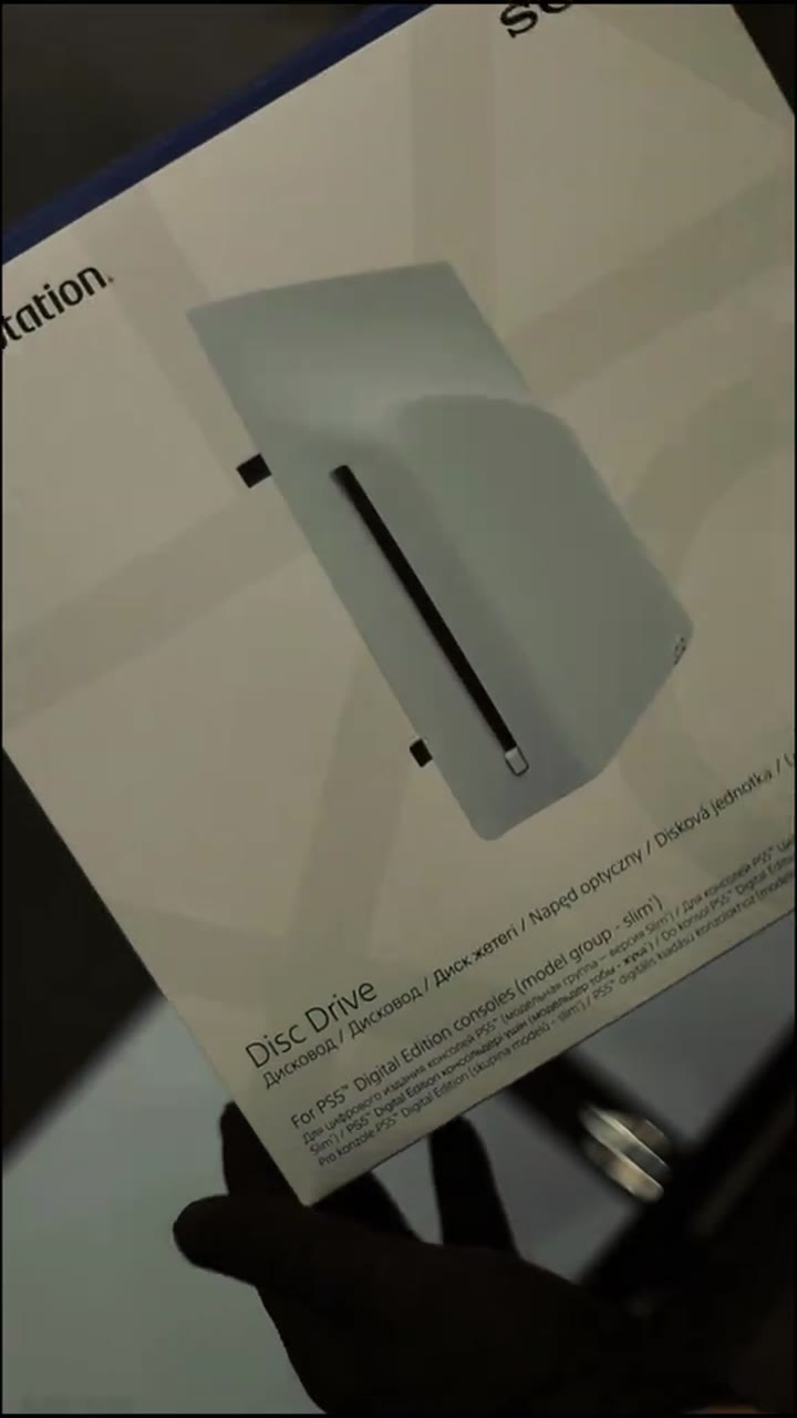 Sony PlayStation 5 Disk Drive «Новый» - видео 6