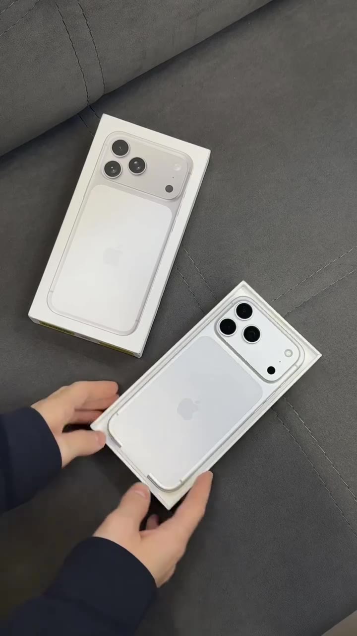 iPhone 17 Pro Max 256GB Silver Sim-eSim «Новый» - видео 6