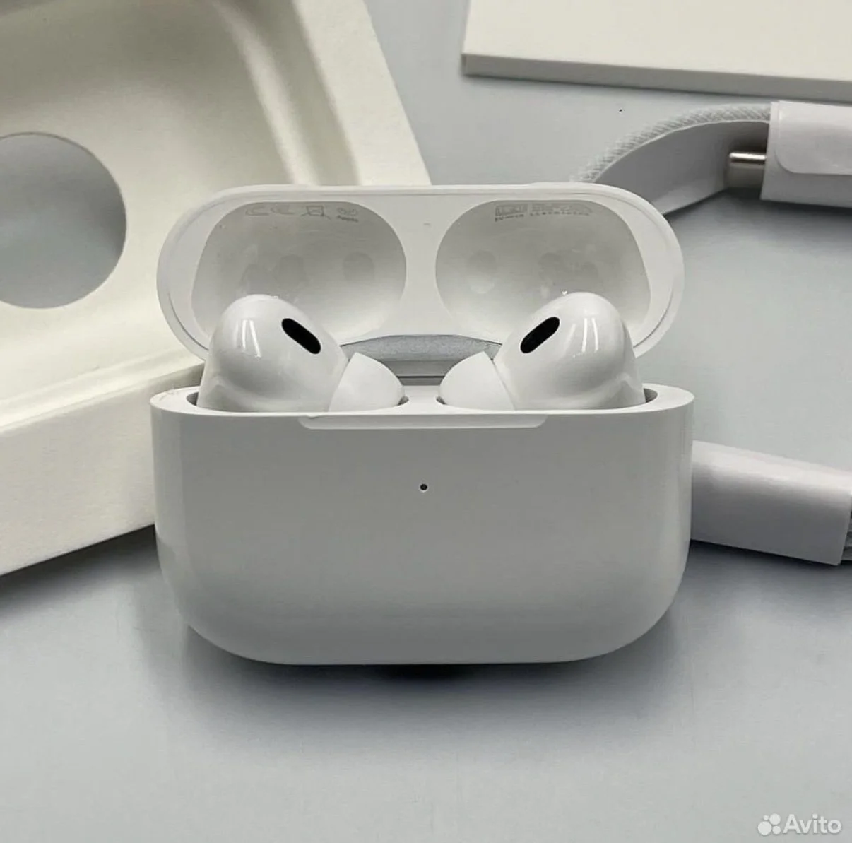 Airpods Pro 2 1:1 ANC (гарантия + доставка) - миниатюра 2
