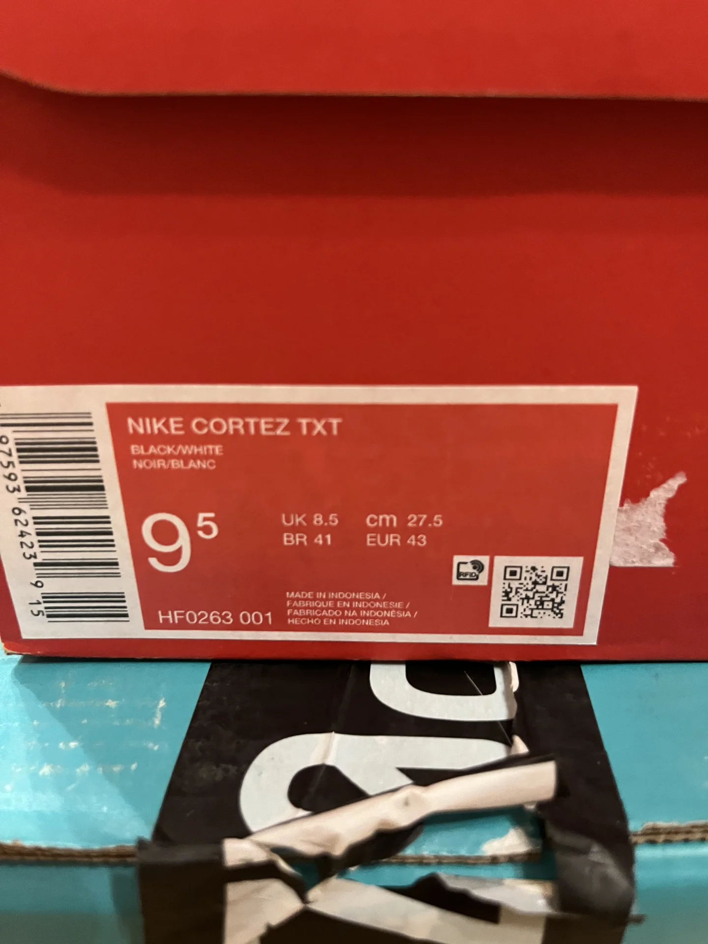Кроссовки Nike Cortez Textile - миниатюра 3