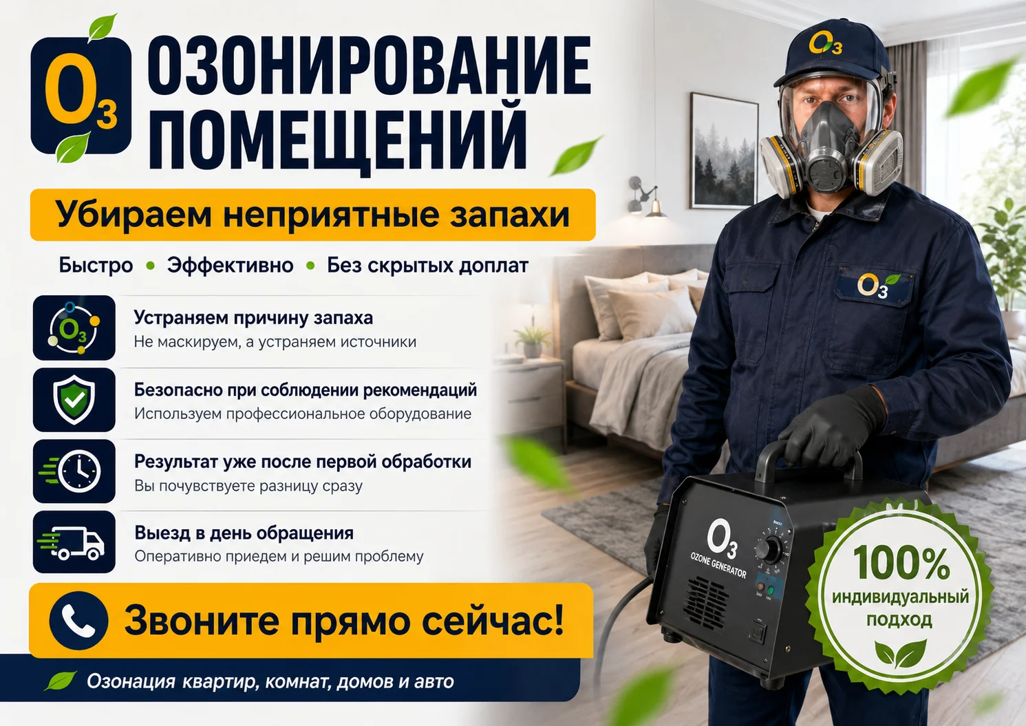 Озонация. Убрать запах / Уберу запах - изображение 1
