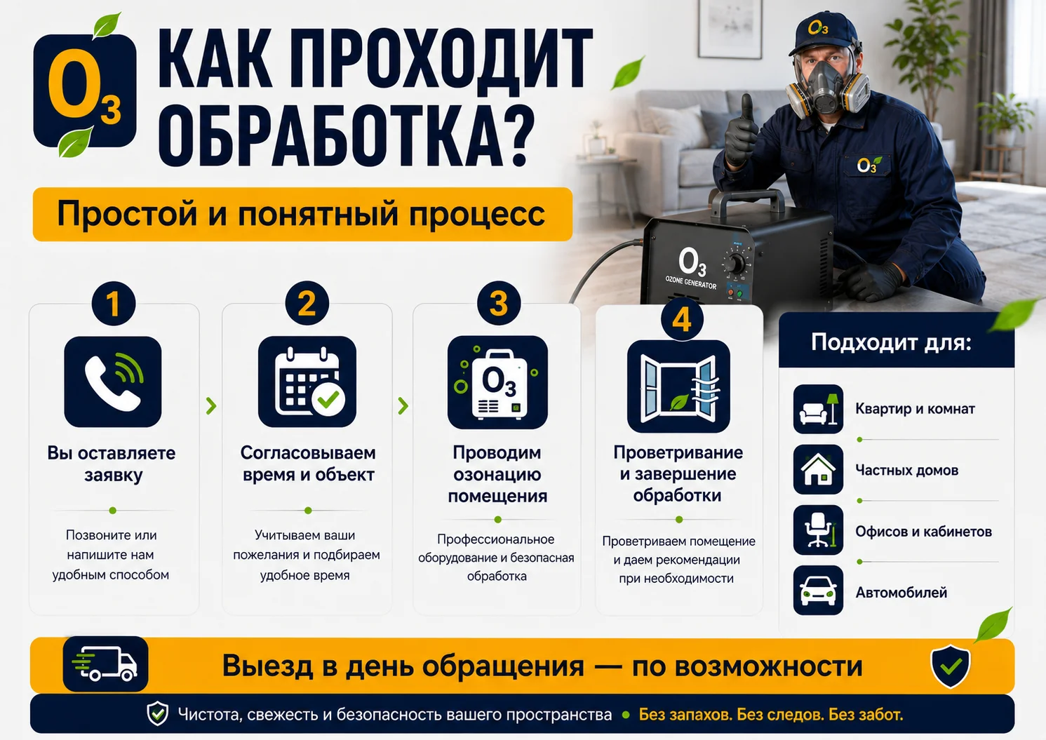 Озонация. Убрать запах / Уберу запах - миниатюра 2