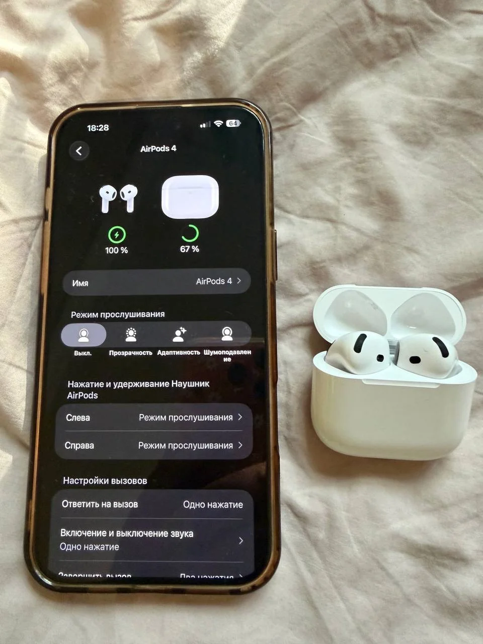 Apple airpods 4 Premium + чехол в подарок - миниатюра 2
