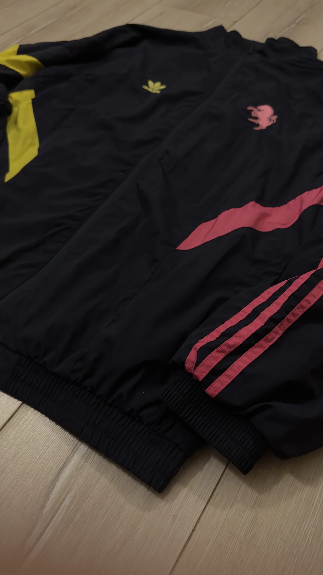 винтажная ветровка ADIDAS x JUVENTUS - миниатюра 4