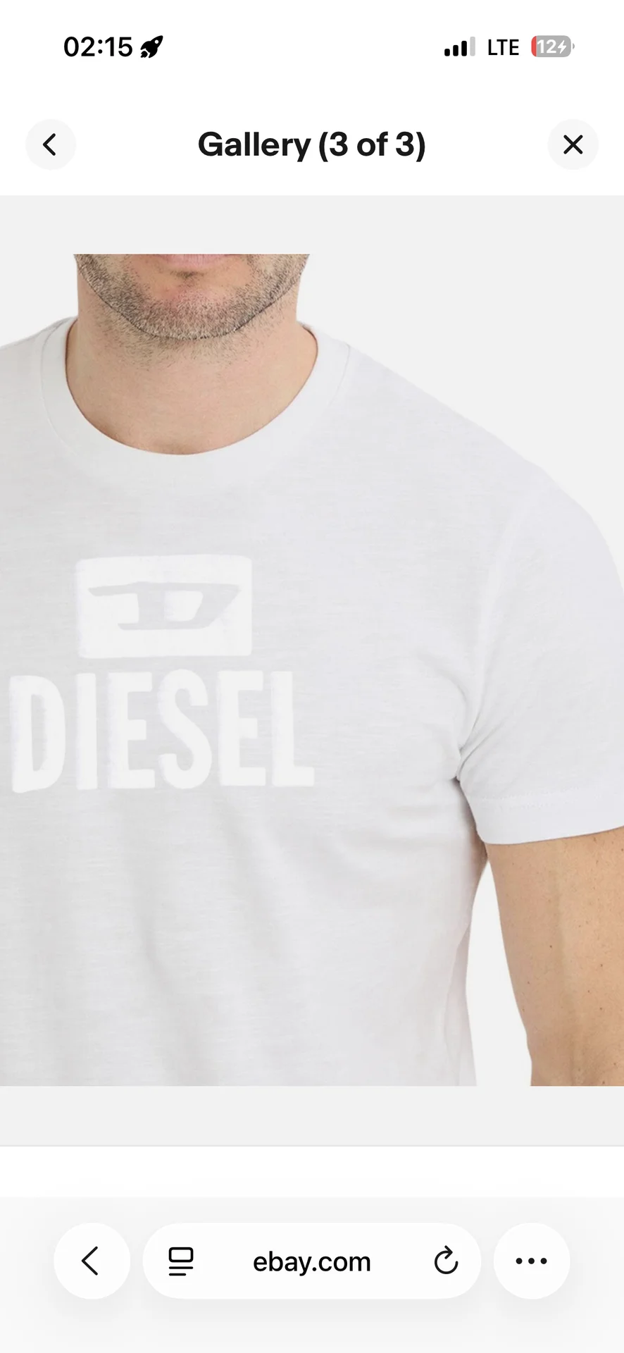 футболка DIESEL - миниатюра 4