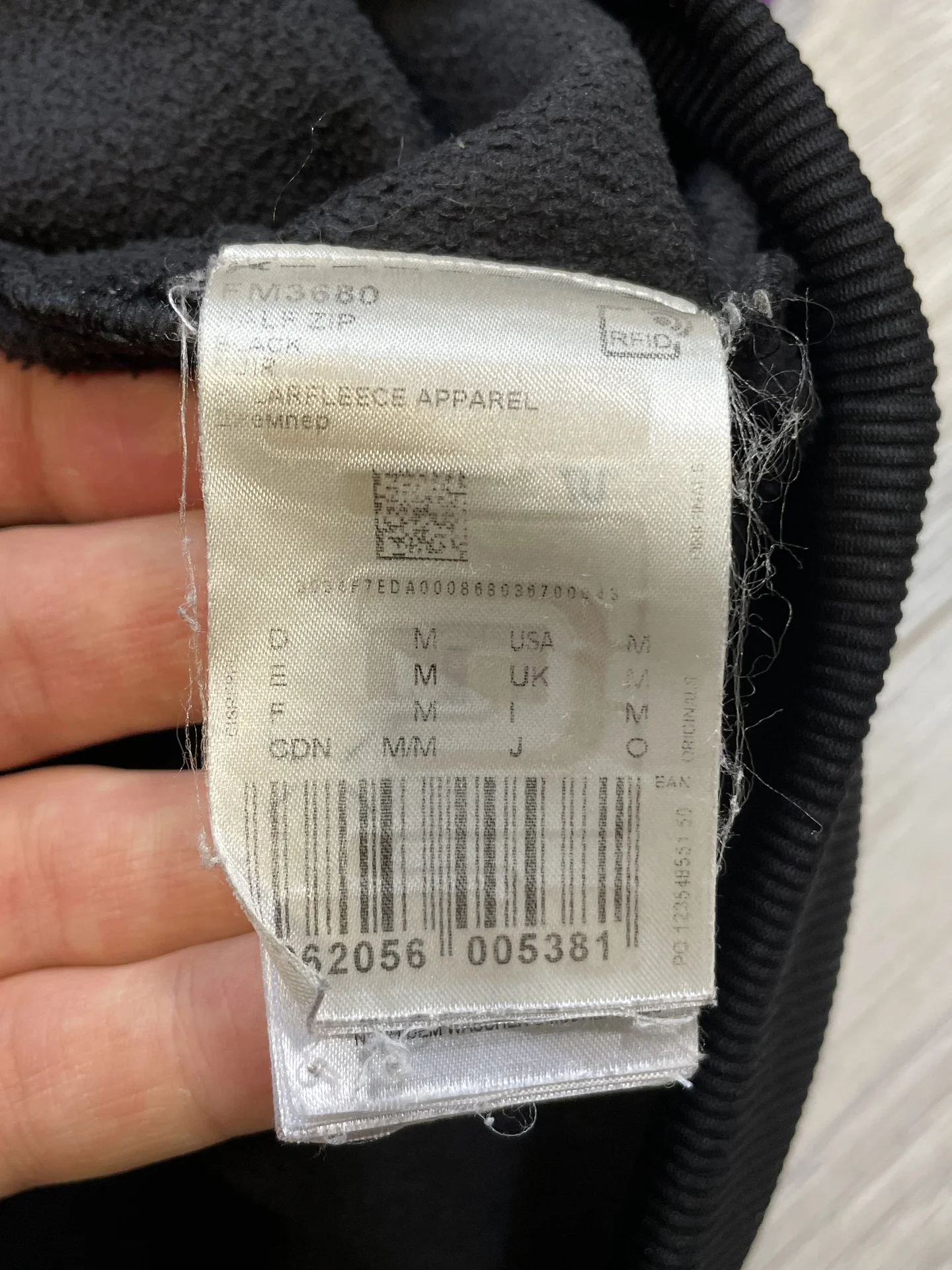 Кофта на молнии adidas originals - миниатюра 7
