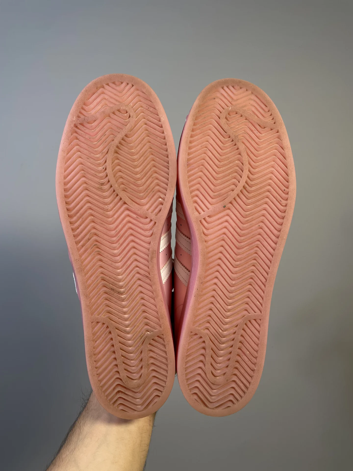 Кроссовки 42-43 adidas superstar mule розовые - миниатюра 8