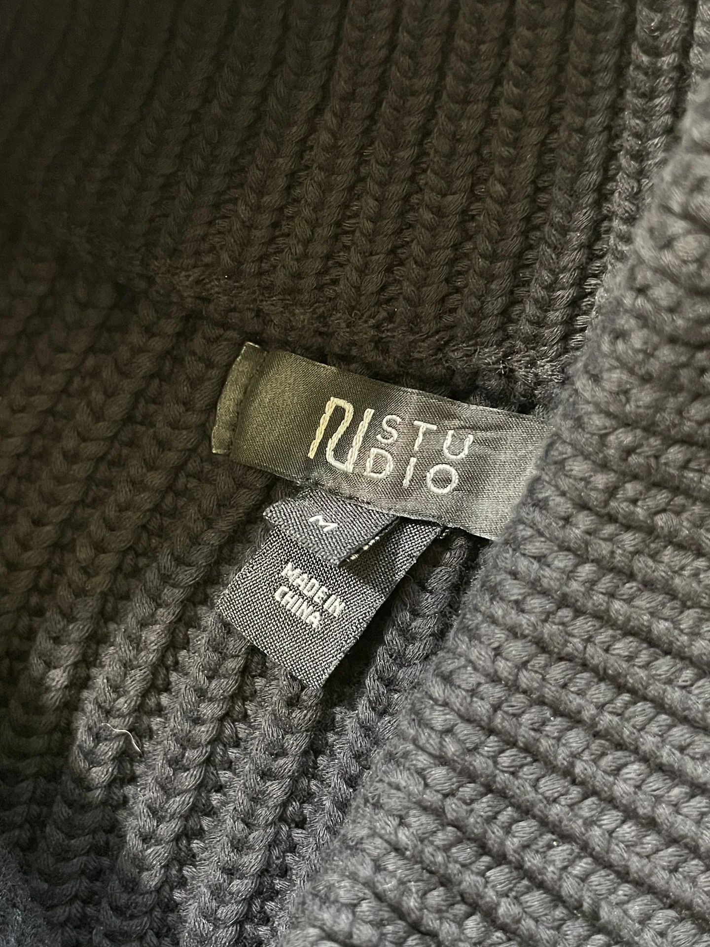 River Island свитер мужской вязаный хлопковый - миниатюра 5
