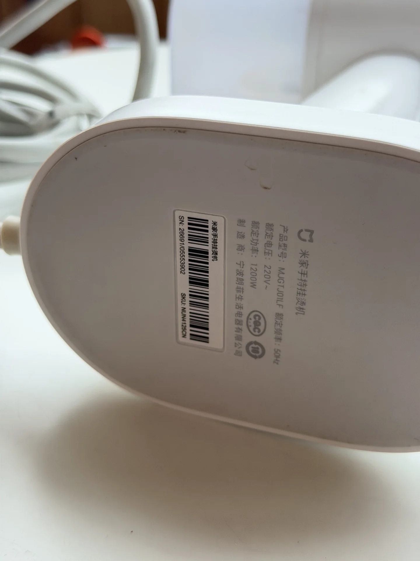 Ручной отпариватель xiaomi Mijia mjgtj01LF (CN) - миниатюра 2