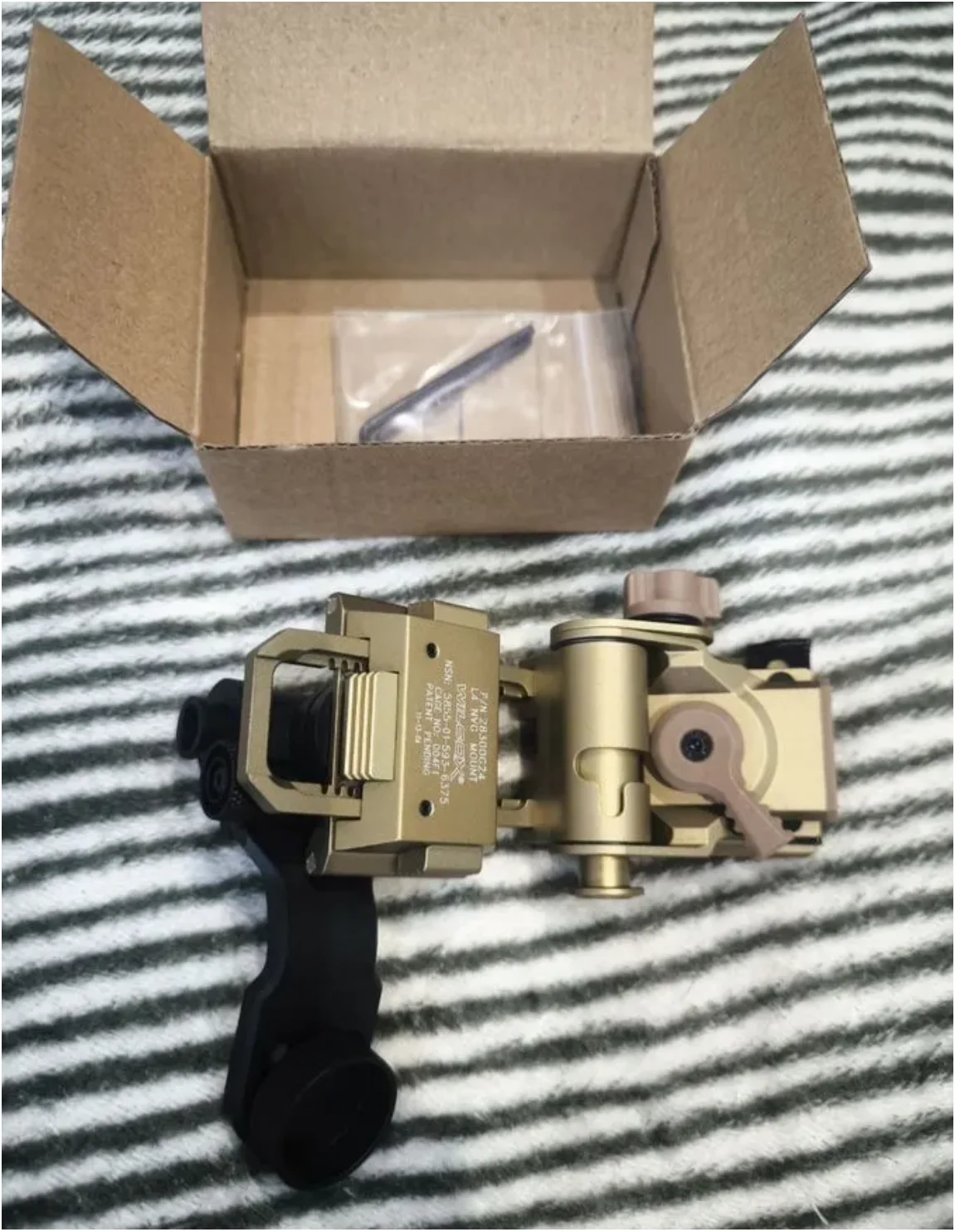 Крепление / рог для пнв на шлем Wilcox L4g24 mount - миниатюра 9