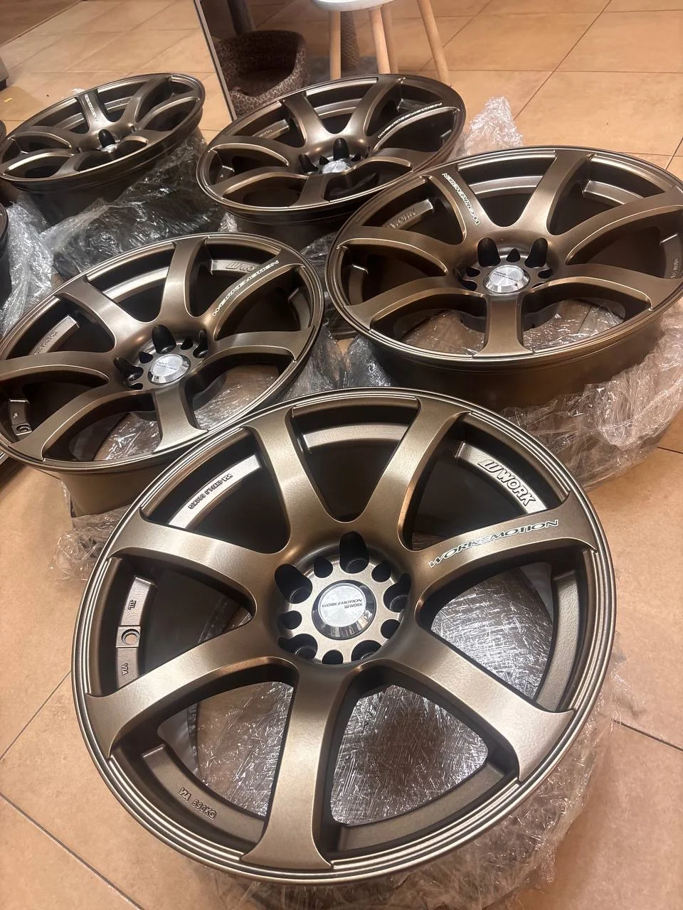 Литые диски WORK Emotion XT7 9.5×R18 5×114.3 - миниатюра 2