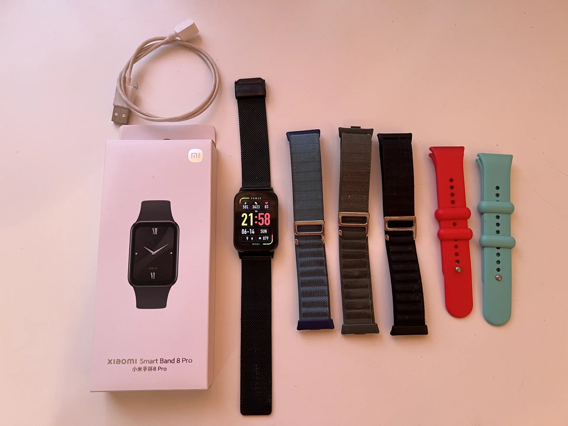 Xiaomi SMART Band 8 Pro CN б/у - изображение 1