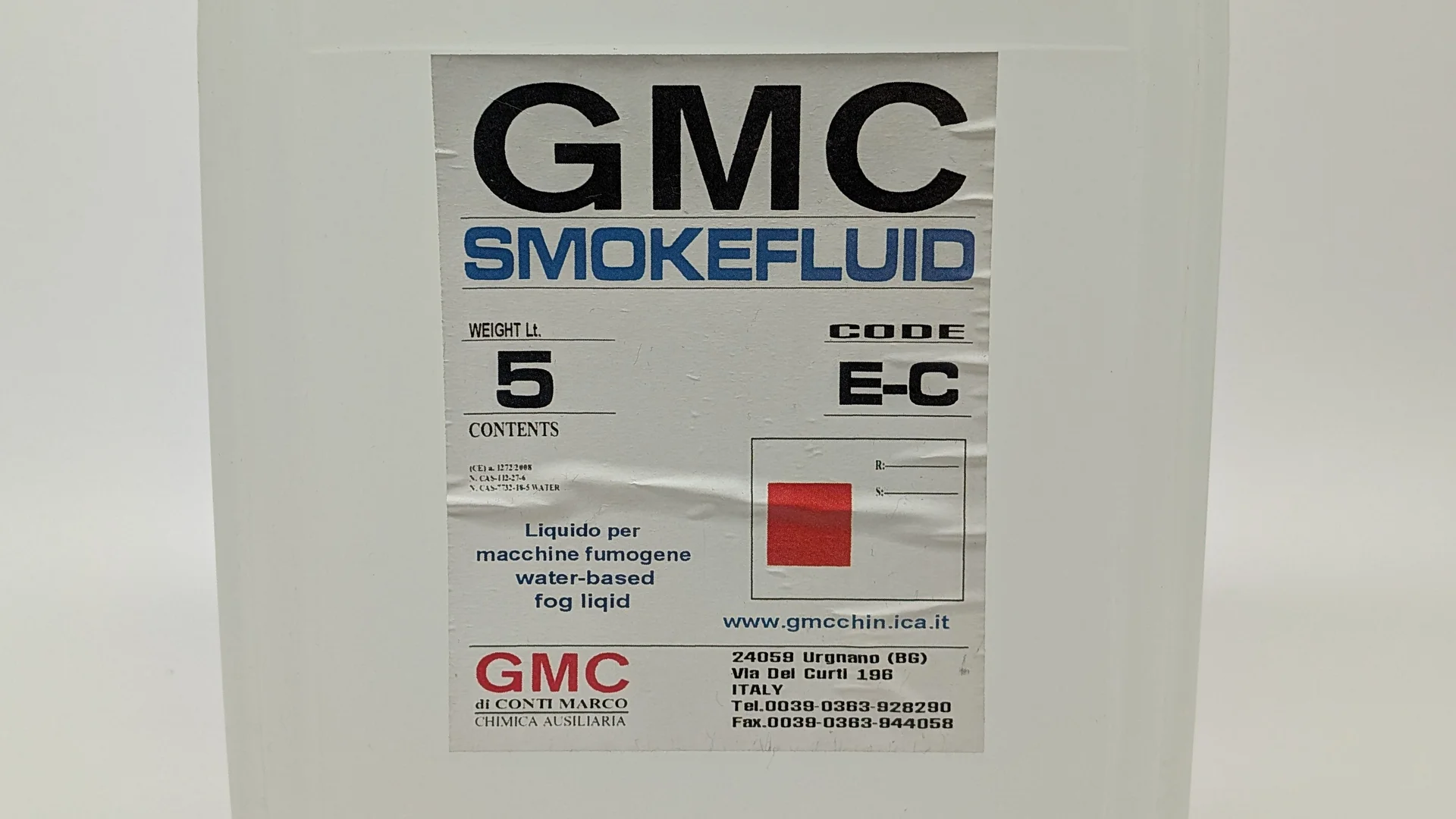 Жидкость для генератора дыма GMC - миниатюра 3