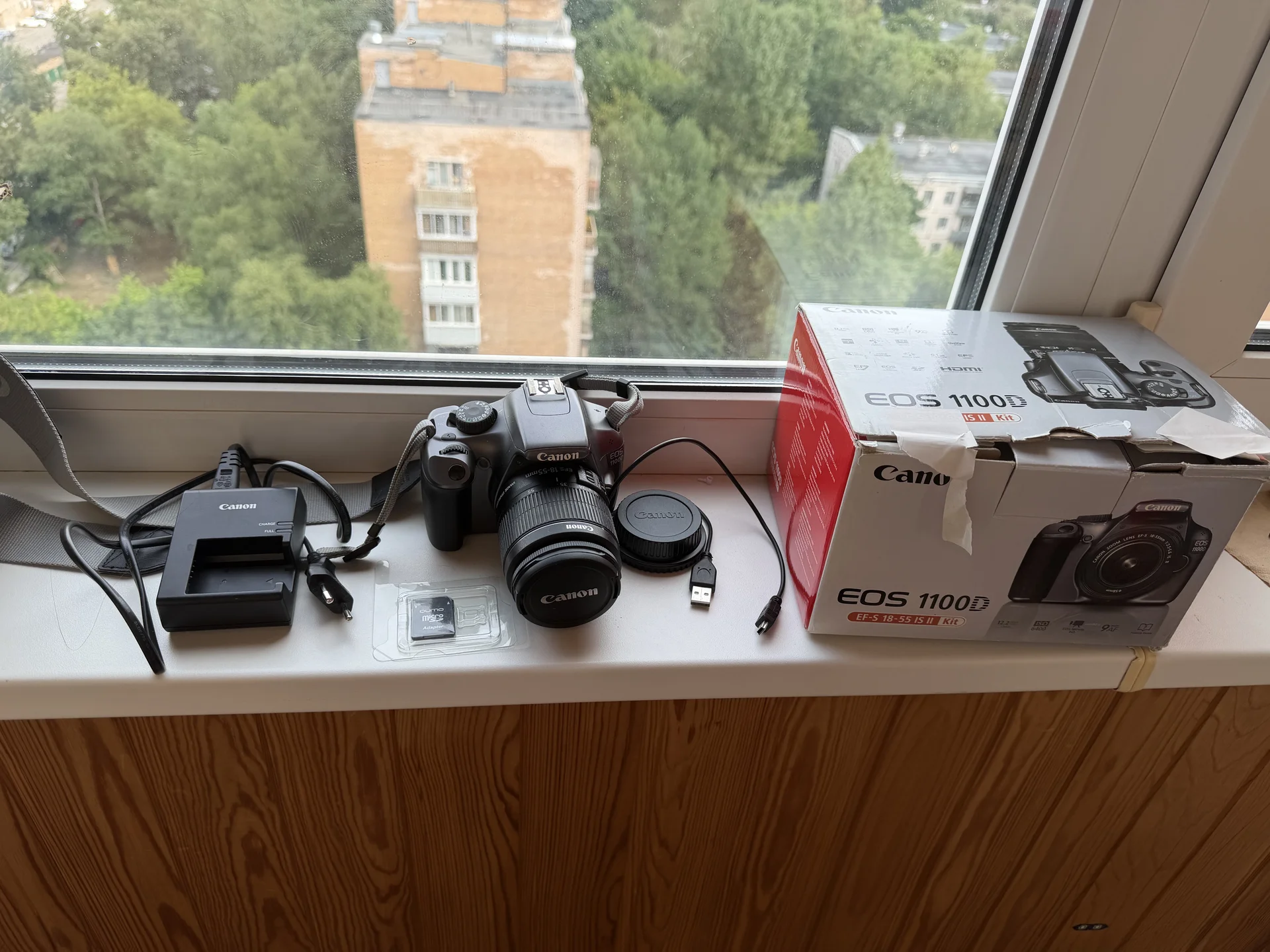 фотоаппарат canon 1100d - миниатюра 3