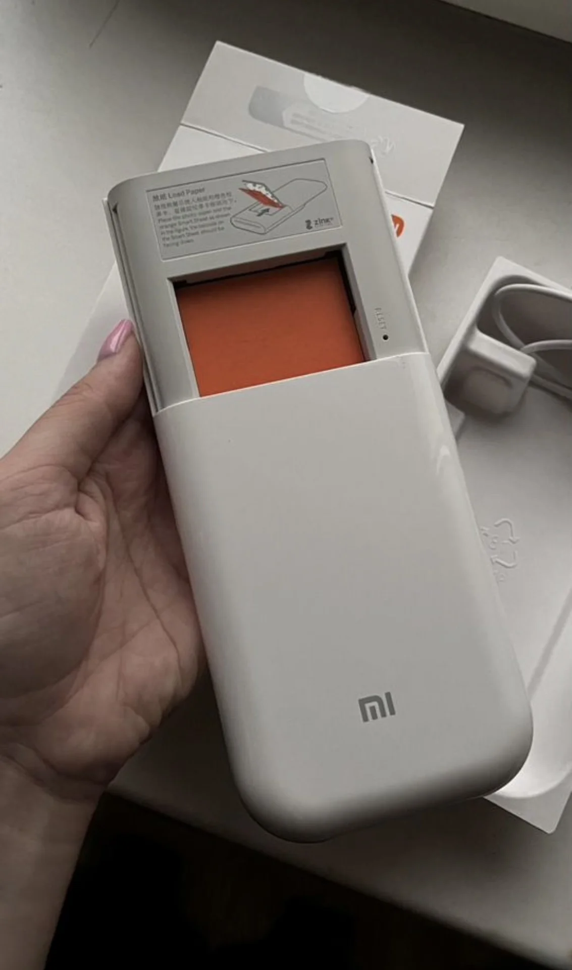 Принтер мини цаетной Xiaomi - миниатюра 2