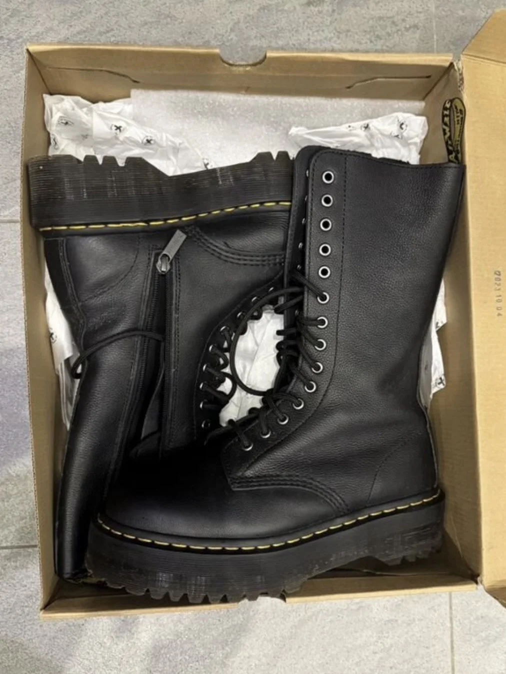 Ботинки высокие Dr. Martens 1b99 quad - миниатюра 5