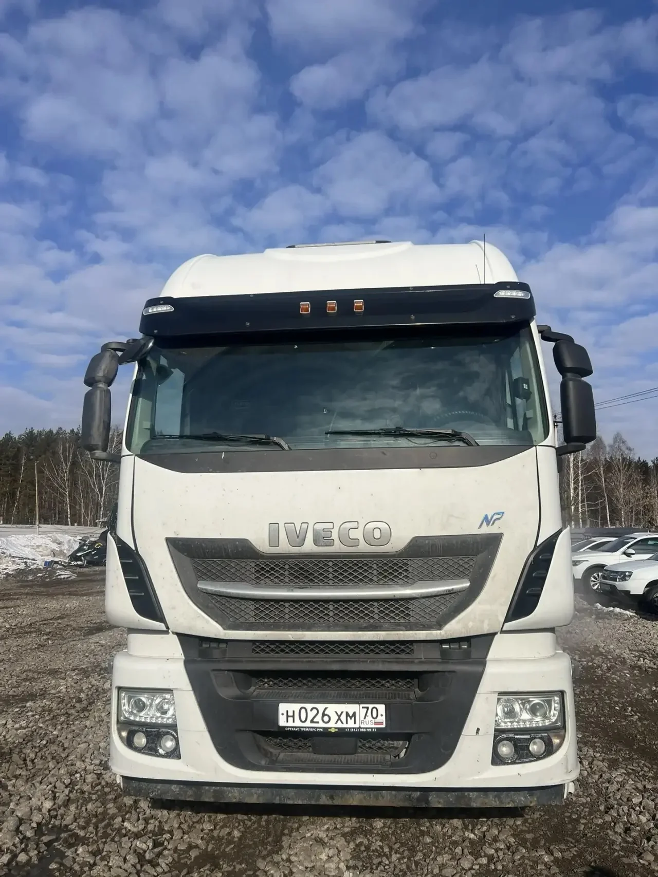 В продаже IVECO  STRALIS 4x2 Седельный тягач AS440S46T/P CNG с колёсной формулой 4×2.