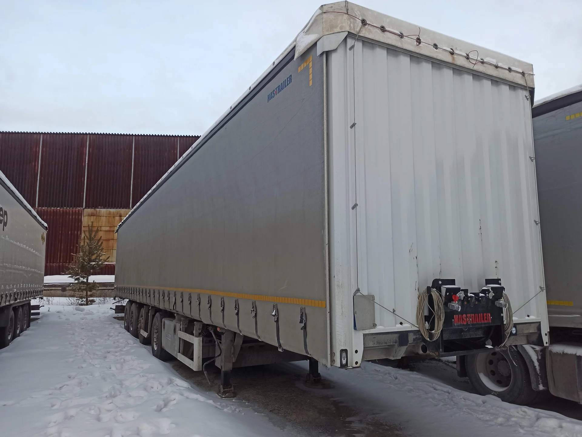 В продаже HASTRAILER Полуприцеп шторный 3 оси (2023) Турция - миниатюра 2