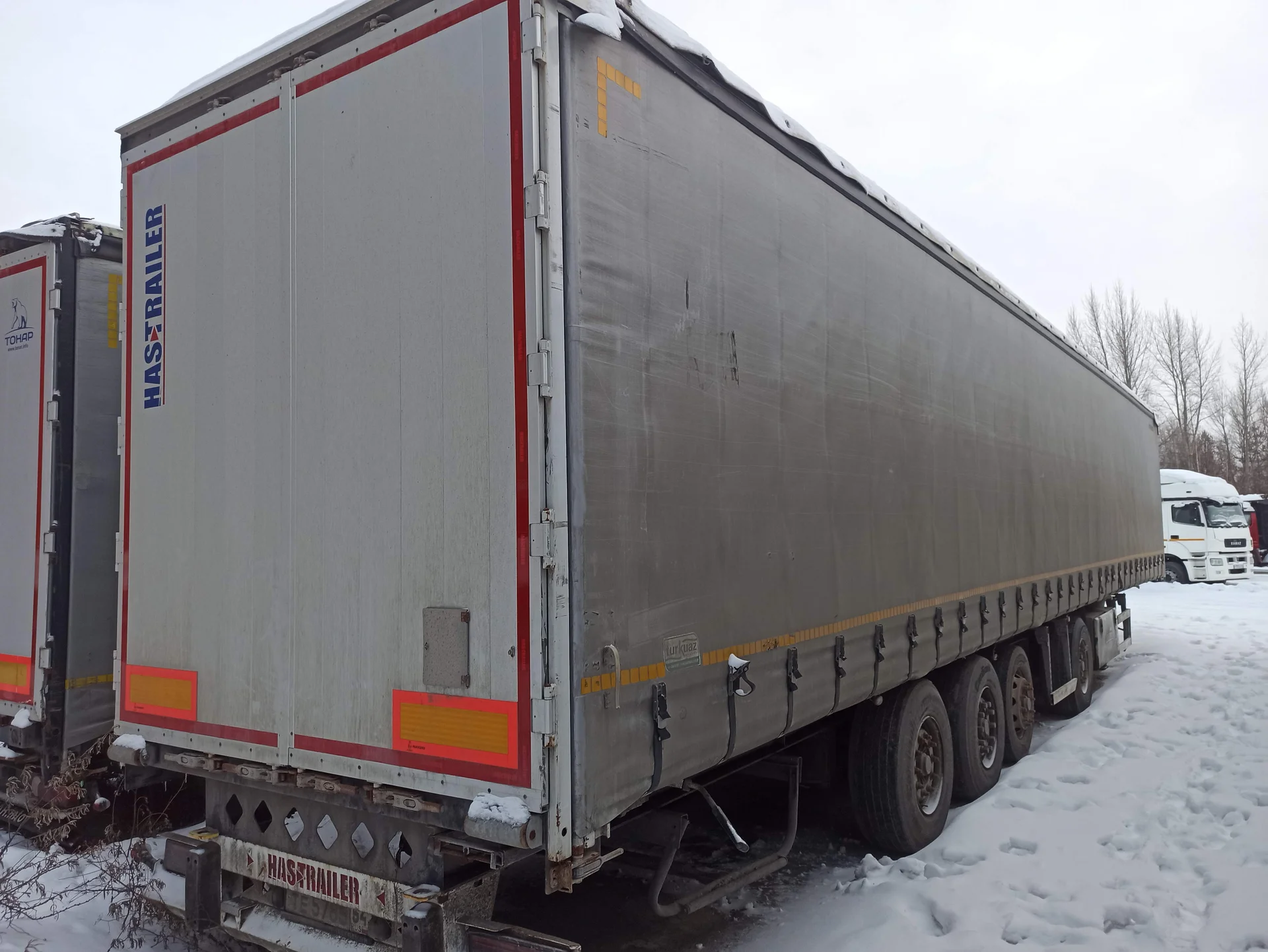 В продаже HASTRAILER Полуприцеп шторный 3 оси (2023) Турция - миниатюра 4
