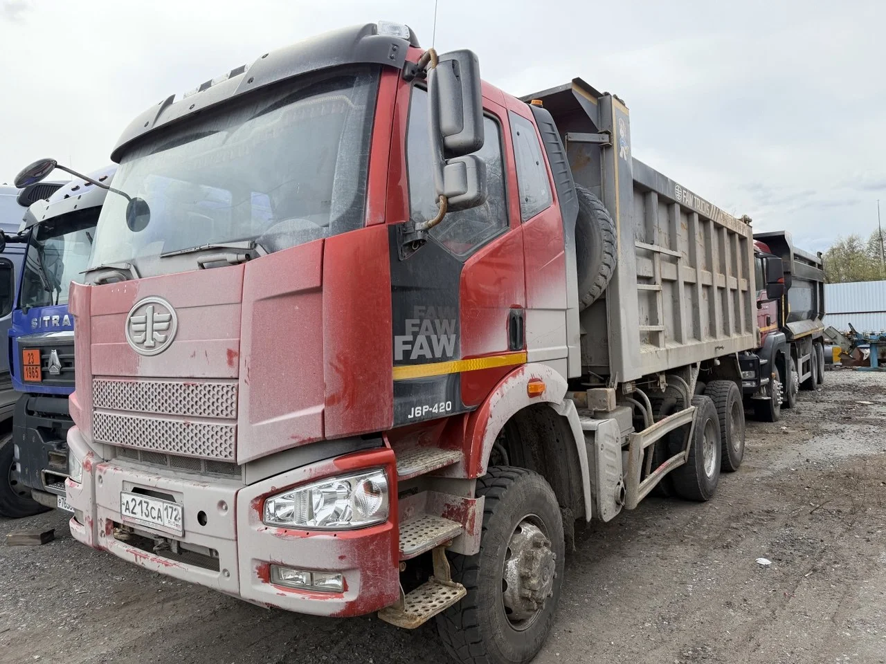 FAW J6 6x6 Самосвал - миниатюра 4