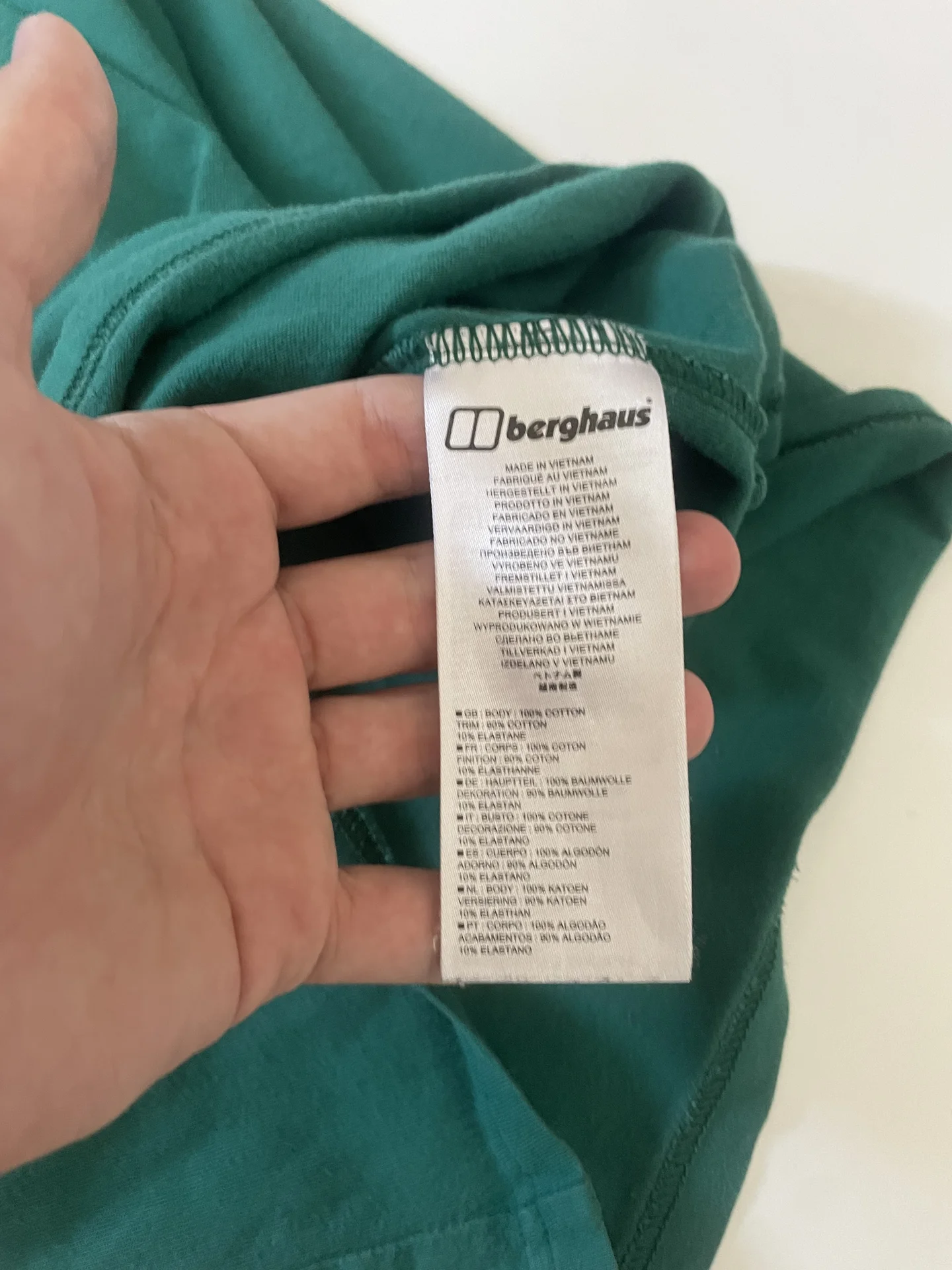 футболка berghaus - миниатюра 5