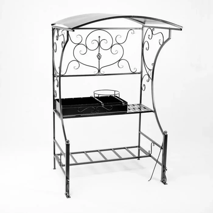 Мангал с крышей - миниатюра 5