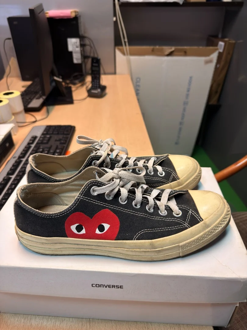 Кроссовки Play Chuck 70 OG Comme Des Garçons Play x Converse - миниатюра 2