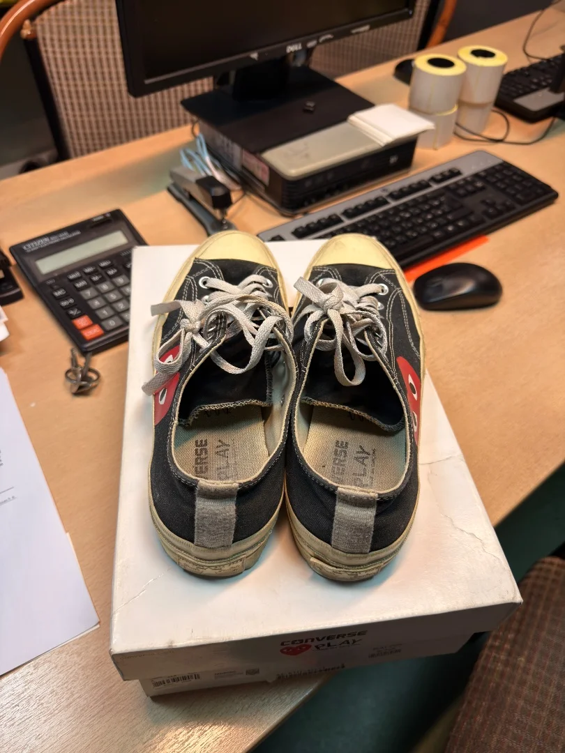 Кроссовки Play Chuck 70 OG Comme Des Garçons Play x Converse - миниатюра 5